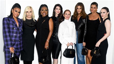 Versace Hosted a Fabulous Dinner Party for Its Icons in